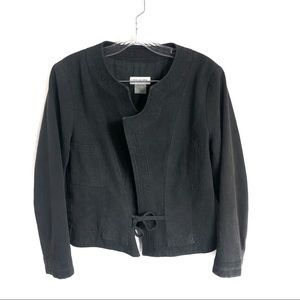 Dries Van Noten Black Denim Jacket